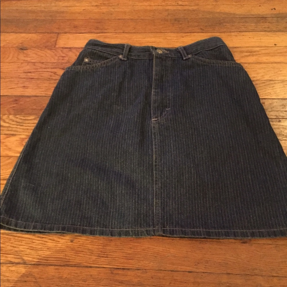Vintage 1980’s Lee Denim Mini Skirt